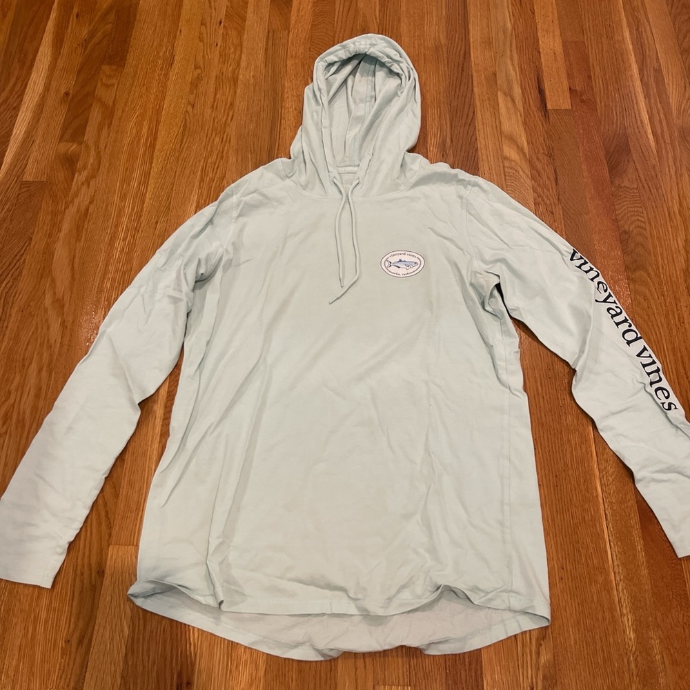 Vineyard Vines Soft Blue Hoodie